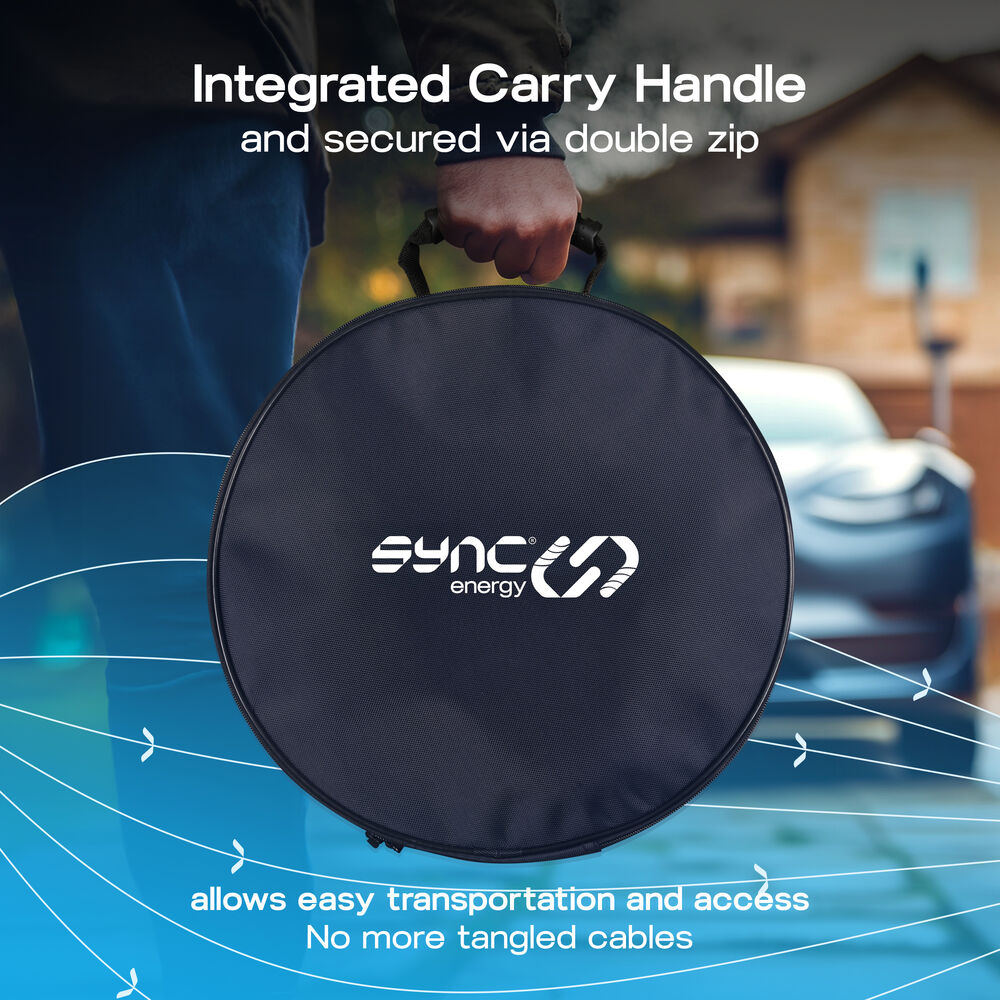 EV Charging cable carry case